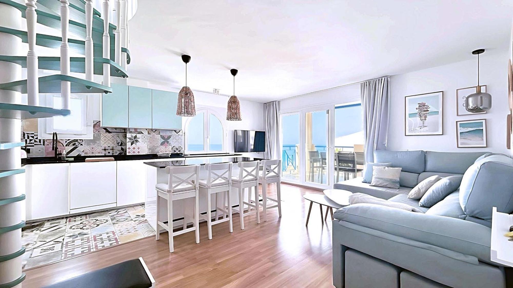 Atico De Albaida Duplex Frente Al Mar Apartment Morche Exterior photo